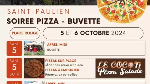 BUVETTE - PIZZAS